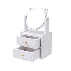 aryko DIY 貓頭設計配件儲物盒 S 2 層, 單色