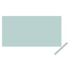 五江生活 皮革鍵盤長桌墊 MP-P06 + 附綁帶, 薄荷綠, 1個