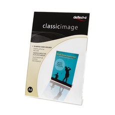 deflecto 單面壓克力展櫃A4, 1個