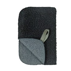 MARNA 雙面乾毛巾深灰色+淺灰色, 1個