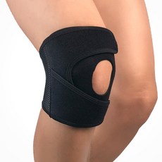 나야스타일 홈트레이닝 헬스 무릎 보호대 블랙 YGYP-130, 2개