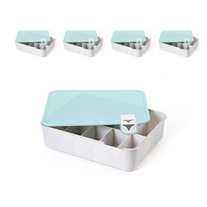 ABM KOREA 內衣內褲收納盒 10 藍色, 5個