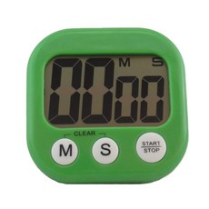 合購基本款方形計時器, 綠色, 1個