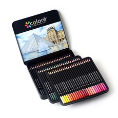 盒裝油性彩色鉛筆, 72 種顏色, 1個