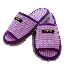 AZALEA 超細纖維造型清潔拖鞋墊 可拆卸式 紫色, 1個