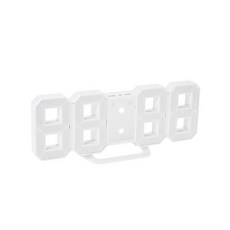 하이어데코 최첨단 LED시계, 화이트+레드+블루