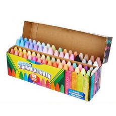 Crayola 繪兒樂 64色可水洗戶外粉筆, 混色, 1組