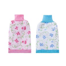 GAPANG 雙面沐浴巾 2件組 10號 TOYA047, 混合色, 1套