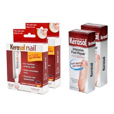Kerasal Nail 指甲精華液 10ml+足部精華霜 30g, 2套