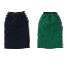 GAPANG 雙面沐浴巾 2件組 12號 TOYA047, 混色, 1入, 1套