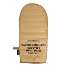 모모숲 디자인 주방장갑, 브라운, 1개