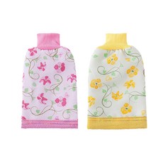 GAPANG 雙面沐浴巾兩件組 09號 TOYA047, 混合色, 1套, 1入