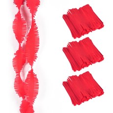 PARTYSHOW 流蘇造型背景, 紅色的, 4個