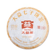 TAETEA 大益茶 生普洱茶茶餅, 357g, 1個