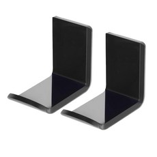 壓克力耳機架, 黑色的, 2個