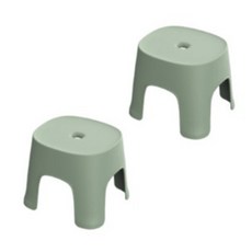 감동픽 캠핑용 다용도 의자 26 x 23 x 24 cm 2p, 그린