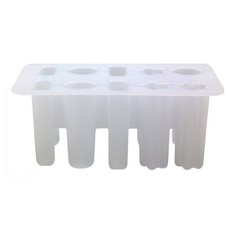 10格冰棒製冰盒 4款造型, 單色