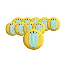 感動PICK角色冰箱磁鐵貼紙 10入, 仙人掌