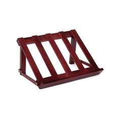 4格復古木製展示酒架, 深棕色, 1個