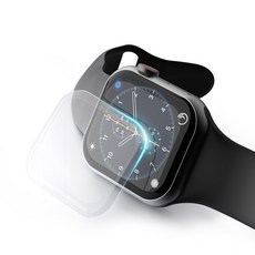 GOOSPERY Apple Watch 3D滿版LCD保護膜 42mm, 透明度