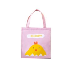 可愛動物保冷袋, 粉色的