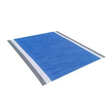 防水野餐便攜式折疊墊, 藍色