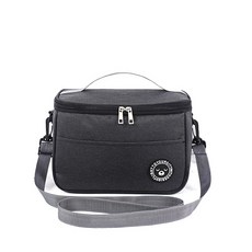 Slow Teddy 手提保溫保冷袋, 黑色