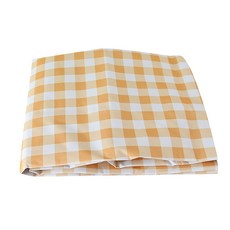 家真好野餐墊格紋牛津布, 黃色的