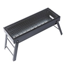 집이조아 휴대용 화로 구이 스테인리스 블랙, 1개