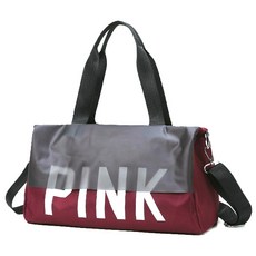 防水運動包 斜背包, 紅色, 藍色獨立鞋位