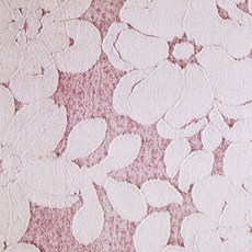 家居超細纖維full-dull燒花布料 10mm, A 8046 粉紅色