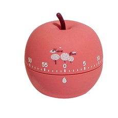 水果計時器蘋果球, 紅色的, 1個