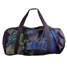 맘피스 대용량 망치형 수영 용품 가방, 블랙