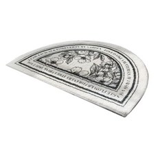 北歐風防滑半圓形地墊, 混色