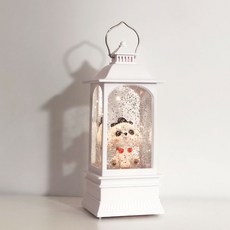 造型音樂盒小夜燈, 小狗白