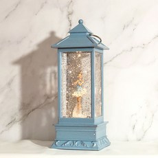 藍色造型水夜燈擺飾, 芭蕾舞女演員藍色