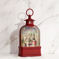 造型音樂盒小夜燈, 雪人紅