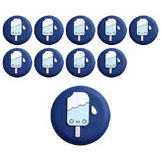 感動PICK角色冰箱磁鐵貼紙 10入, 冰淇淋