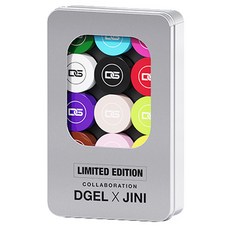 DGEL 光療指甲膠 3g 14入+清潔膠 3g+收納盒, 混色, 1套