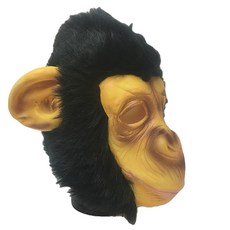 橡膠派對面具 CC_02_03, 乳膠猴子, 1個