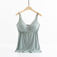 簡約舒適的哺乳細肩帶背心