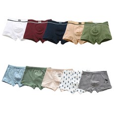 SCHWARZ KOREA 男童內褲馬卡龍 5 件 + 森林之友 5 件套裝