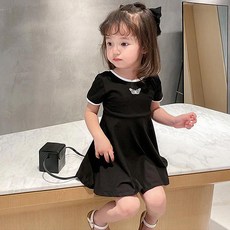 Angel Eye 女童胸前蝴蝶結洋裝