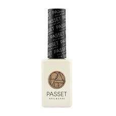 PASSET 璀璨亮片凝膠指甲油, GG01 亮金色, 10ml, 1個
