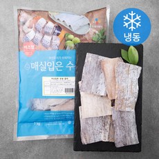 이츠웰 매실입은 순살 갈치 60~80g 토막 (냉동), 1kg, 1개
