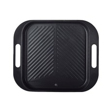 IH感應雙耳鈦不沾濾油烤盤, 1個, 36.8*31*35cm