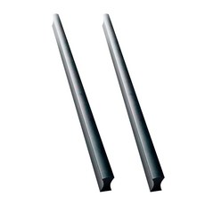 Popminds 抽屜 櫥櫃 衣櫃 長把手 180mm 2入, 黑色, 2個