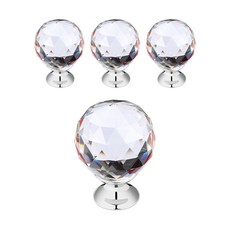 Pop MINDS水晶球抽屜把手 30mm 4入, 銀