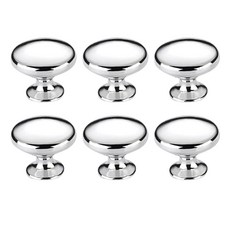 Pop MINDS家具用小把手 大 6入, 銀