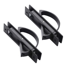 Pop Minds 床用抽屜櫃旋轉式把手 2入, 黑色, 2個